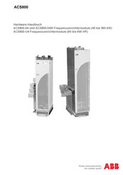 ABB ACS800 Hardwarehandbuch