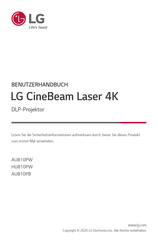 LG CineBeam HU810PW Benutzerhandbuch