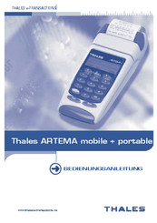 Thales Artema Mobile Bedienungsanleitung