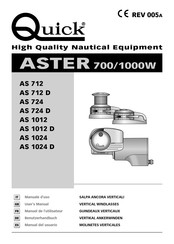 Quick ASTER AS 1012 Benutzerhandbuch