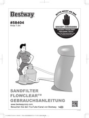 Bestway 58404 Gebrauchsanleitung