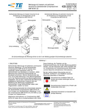 TE Connectivity AMP 5K/40 CE Übersetzung Der Originalanleitung