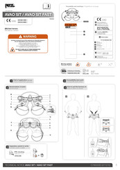 PETZL AVAO SIT Bedienungsanleitung