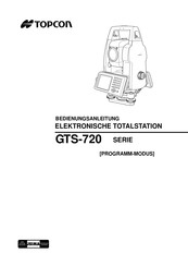 Topcon GTS-720 Serie Bedienungsanleitung