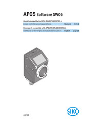 Siko AP05 Zusatz Zur Originalmontageanleitung