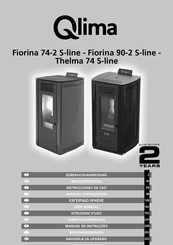 Qlima Fiorina 74-2 S-line Gebrauchsanweisung