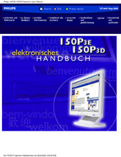 Philips 150P3D Elektronisches Benutzerhandbuch