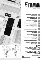 Fiamma 98655-114 Montageanleitung