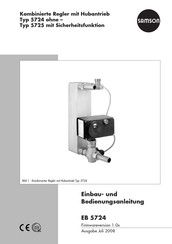 Samson 5724 Einbau- Und Bedienungsanleitung