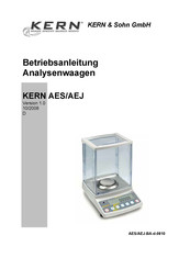 KERN&SOHN AES 120-4 Betriebsanleitung