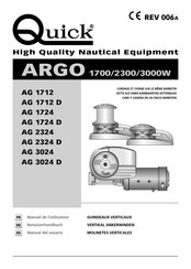 Quick ARGO AG 2324 Benutzerhandbuch