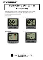 Furuno Compass Data FI-304 Kurzanleitung