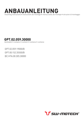 SW-Motech ADVENTURE-RACK GPT.02.059.19000/B Anbauanleitung