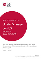 LG 49XF3E Benutzerhandbuch