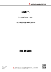 Mitsubishi Electric MELFA RH-3SDHR Technisches Handbuch