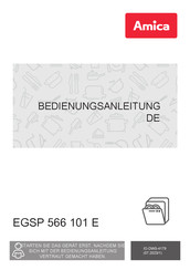 Amica EGSP 566 101 E Bedienungsanleitung