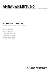 SW-Motech SYS.00.005.10000L/B Anbauanleitung