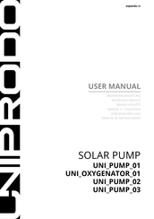 UNIPRODO UNI PUMP 02 Bedienungsanleitung