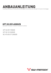 SW-Motech ADVENTURE-RACK GPT.02.059.19000/B Anbauanleitung