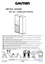 Gautier 250 Montageanleitung