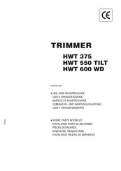 Grillo HWT 375 Gebrauchs- Und Wartungsanleitung