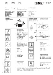 Dungs GasMultiBloc MBC-65 Serie Betriebs- Und Montageanleitung