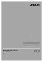 Atag WS90 MG Serie Gebrauchsanweisung