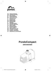 Pontec PondoCompact 3000 Gebrauchsanleitung