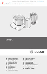 Bosch MUM6N11 Gebrauchsanleitung