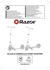 Razor A5 CARBON LUX Bedienungsanleitung