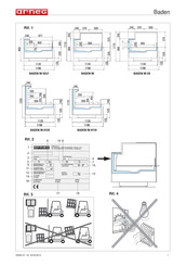 Arneg BADEN 90 Bedienungsanleitung