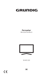 Grundig 50 VCE 223 Benutzerhandbuch