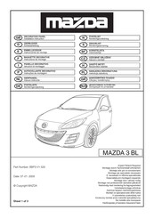 Mazda BBP3-V1-520 Einbauanleitung