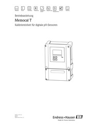 Endress+Hauser Memocal T Betriebsanleitung