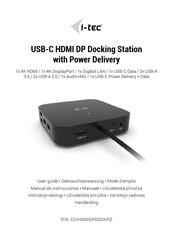 i-tec C31HDMIDPDOCKPD Gebrauchsanweisung