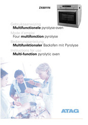 Atag ZX6011NUU/A03 Bedienungsanleitung