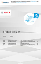 Bosch KIL72 Serie Gebrauchsanleitung
