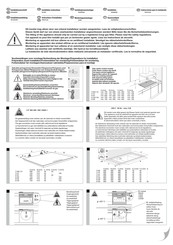 ETNA KG859RVSA/E01 Installationsanleitung