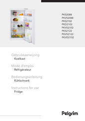 Pelgrim PKD2102/P02 Bedienungsanleitung