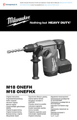 Milwaukee M18 ONEFHX Originalbetriebsanleitung