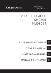 Kruger & Matz KM0806 Bedienungsanleitung