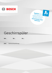 Bosch Serie SB Gebrauchsanleitung