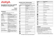 Avaya J129 Kurzreferenz