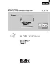 Helios SilentBox SB EC 125 Montage- Und Betriebsvorschrift