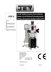 Jet JCDC-2 Bedienungsanleitung