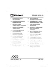 Einhell GE-CLM 18/320 BL Originalbetriebsanleitung