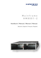 Hameg Instruments HM8001-2 Handbuch