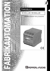 Pepperl+Fuchs IRI-KHD2-4.RX Handbuch