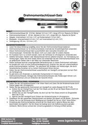 Bgs Technic 70190 Bedienungsanleitung