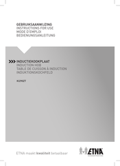 Etna KI290ZT/E02 Bedienungsanleitung
